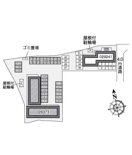 レオパレスロワゾ　ブルー 2