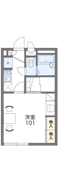 レオパレスセブンハート上田 2