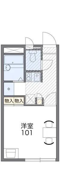 レオパレスＦＩＥＬＤⅡ 1