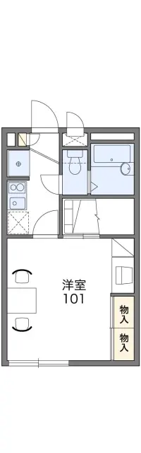 レオパレスマメゾンⅡ 1