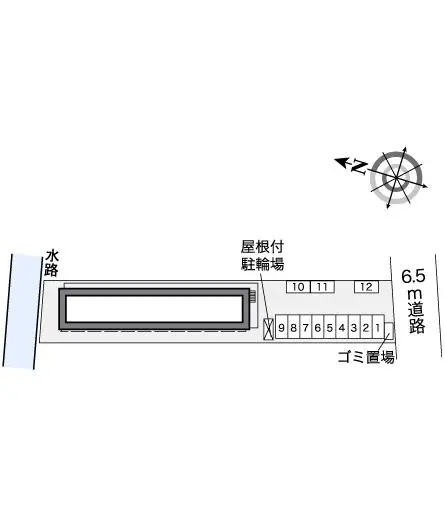 レオパレスＲｉｖｅｒｓｉｄｅ橘 2