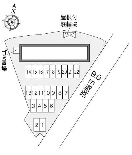 レオパレスエスポワールシャトー 2