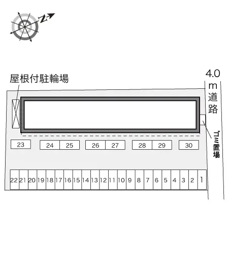 レオパレスグランジュール鹿沼Ⅰ 2