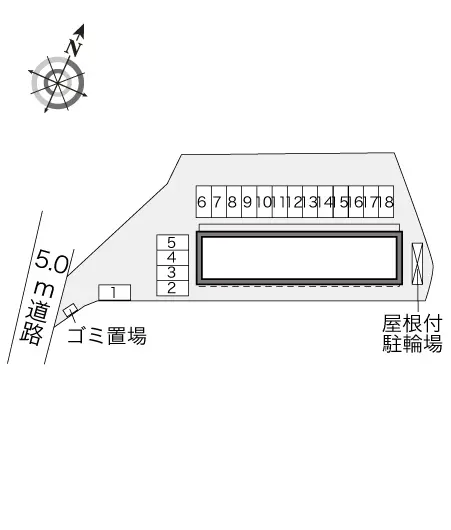 レオパレスポポラーレ　加東 2