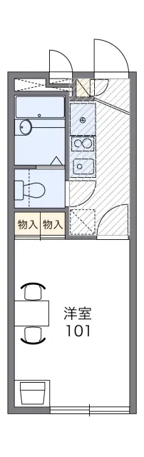 レオパレスファミーユ鷺ヶ森Ⅱ 1