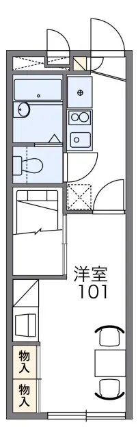 レオパレス住吉ヒルズ 1
