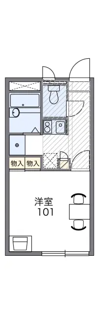 レオパレスアクア門前 1