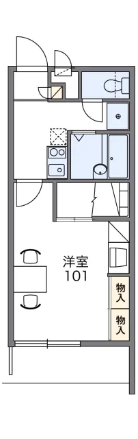レオパレスパークハウス宮の内 1
