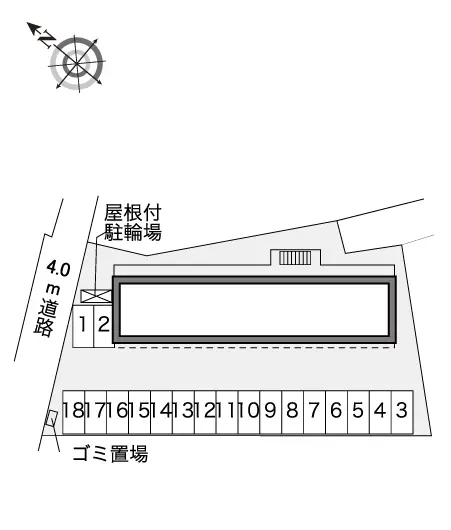 レオパレス牛久シンエイ 2