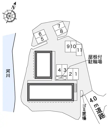 レオパレスひいらぎⅤ 3