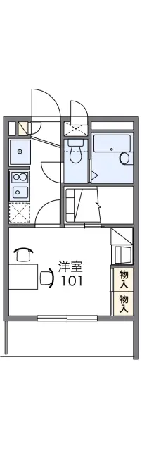 レオパレスロワジール 1
