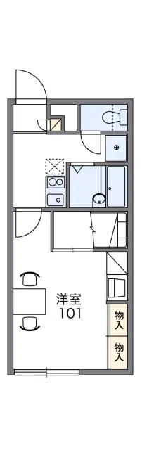 レオパレス札内　Ａ 1