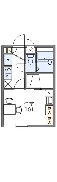 レオパレスリトルワールド　Ⅲ 1