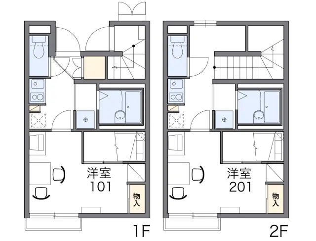 レオパレス南若園Ａ 1