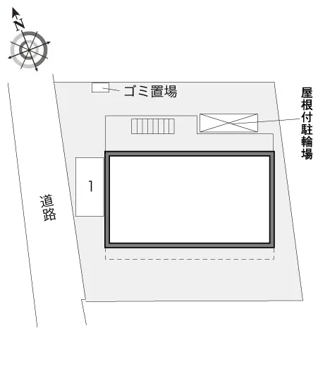 レオパレスフェリア宮内 3