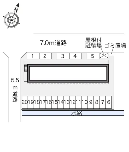 レオパレスＫ　Ｉ塩町 3