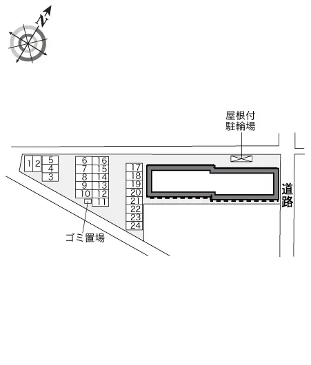 レオパレスドリームハウス　愛野 2