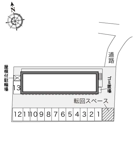 レオパレスＷＩＮＤＳⅡ 3