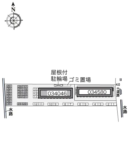 レオパレス揖保川Ⅱ 3