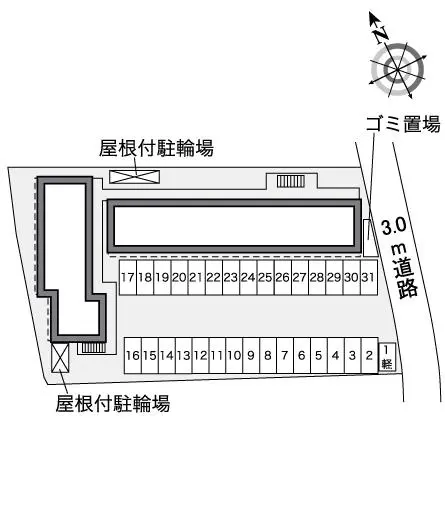レオパレスライフタナカⅡ 2