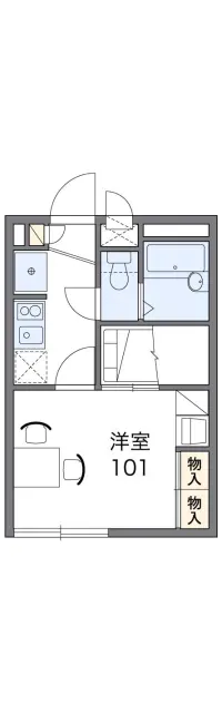 レオパレス東菜畑Ⅱ 1