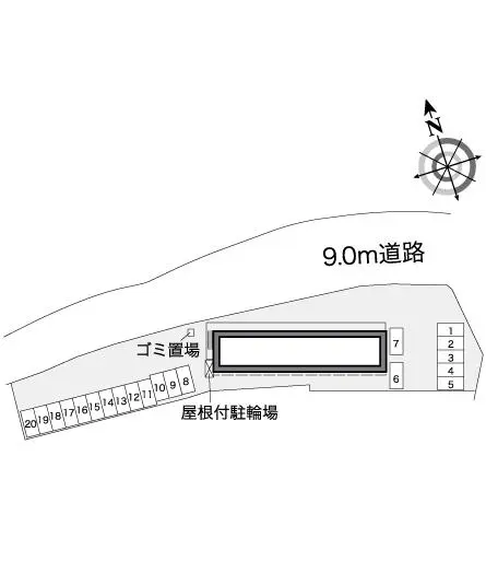 レオパレスおおせぎ　Ⅰ 3