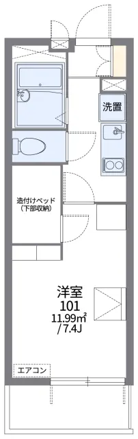 レオパレス幸Ａ 1