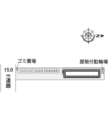 レオパレスグロス　ヴェスト 3