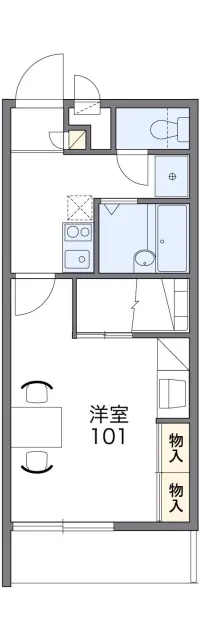 レオパレスヒルサイドテラス弐 1