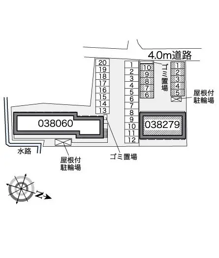 レオパレスヴィラ南田附Ⅱ 2