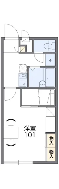レオパレスガーデン　ヴィラ 1