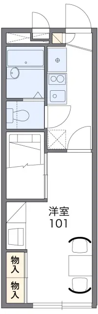 レオパレスブルーマーリン田中 1