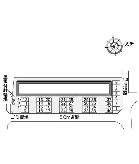 レオパレスメルベーユ　ノール 2