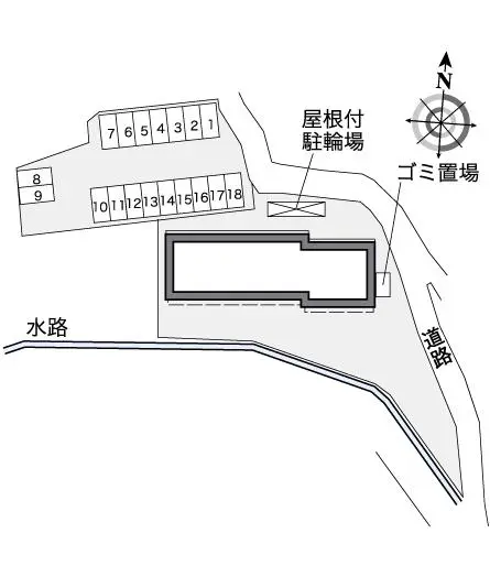 レオパレスＣＲＥＳＴ八島 2