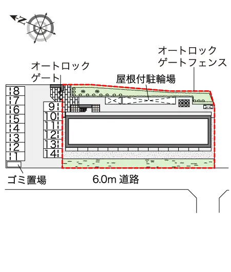 レオパレスクレストタウンＡ 2