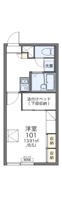 レオパレスカーミーエルム 1