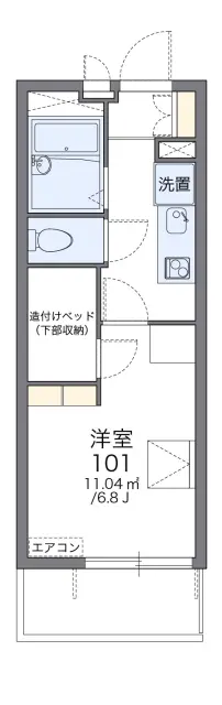 レオパレスハウス香里ヶ丘 1