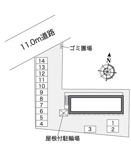 レオパレスオーキッドⅤ 2