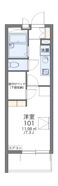 レオパレスウエスト　ドリーム 1