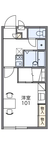 レオパレスくぼた 1
