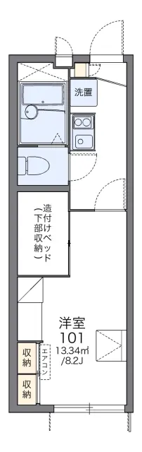 レオパレスパストラーレⅡ 1