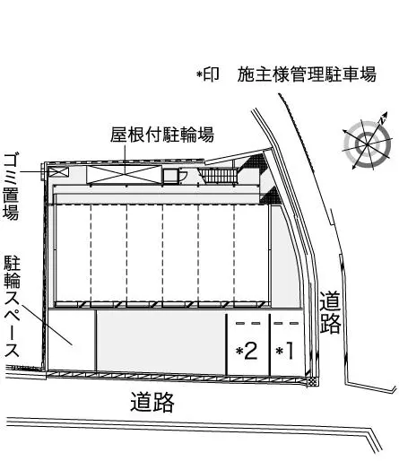 レオパレスアクアブルー青谷 2