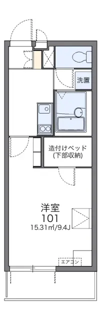 レオパレスエミールプラザ 1