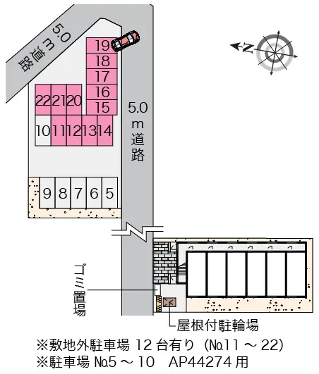 レオパレス堀川町Ⅱ 2