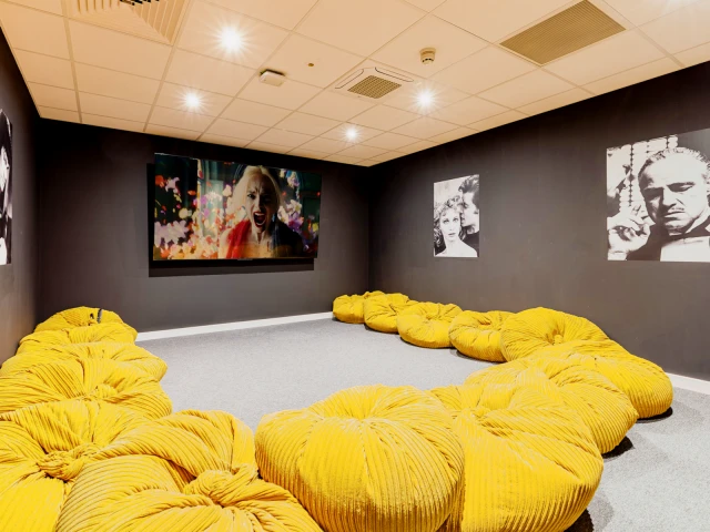 Hill View Place - Exeter student accommodation - Cinema room