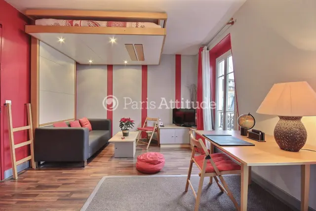 Furnished Studio Apartment Rental - 26m² - Champs de Mars - Eiffel Tower - Paris 0