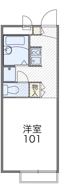 レオパレスＭ＆Ｙ中郷 1