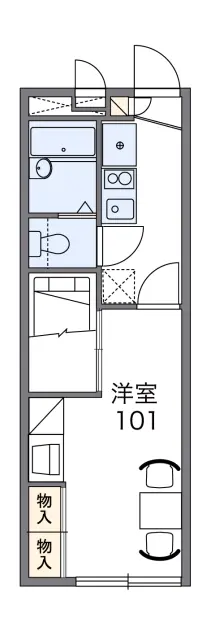 レオパレスヴェルデⅡ 2