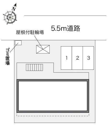 レオパレスエコースウィート恵Ⅱ 2