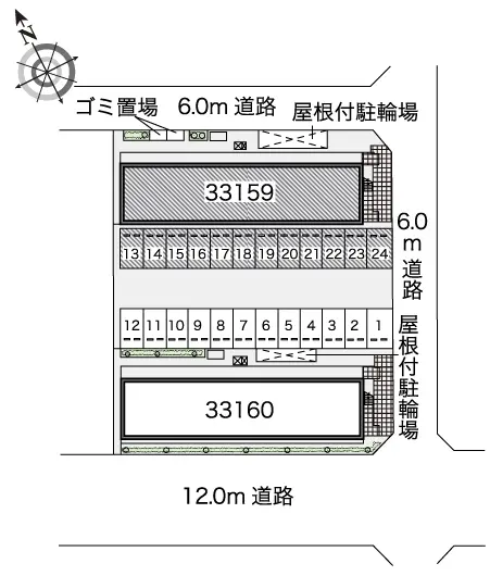 レオパレス栄華西Ⅲ 2